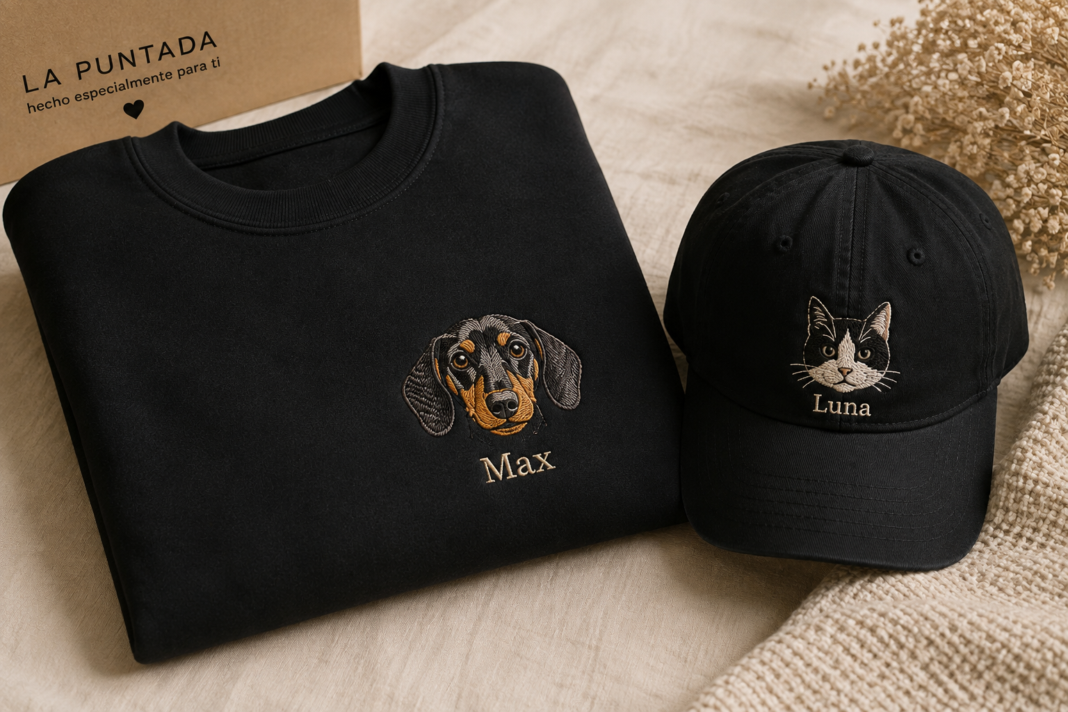 Ejemplo de personalización La Puntada