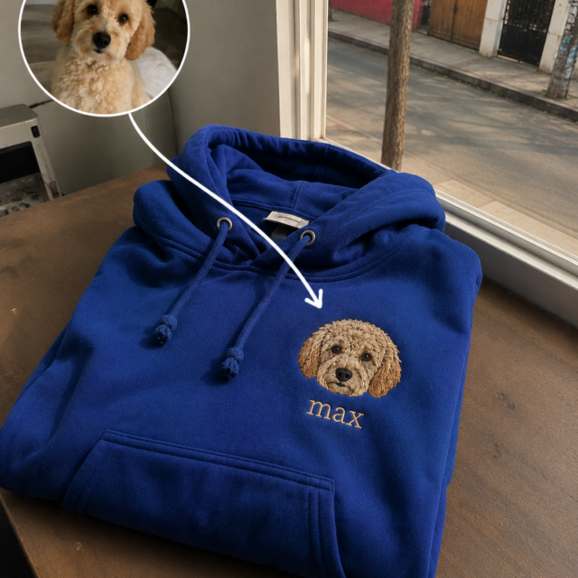 Polerón Canguro personalizado con tu Mascota