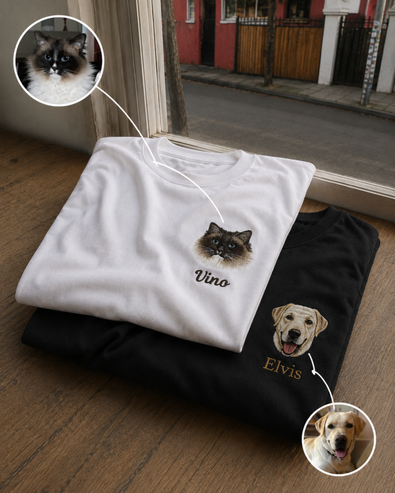 Polera personalizada con tu mascota