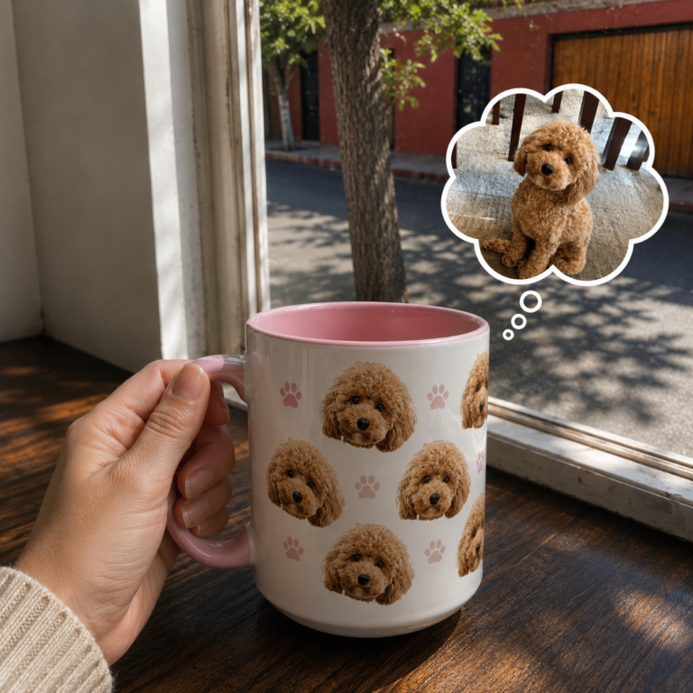 Taza Personalizada con tu Mascota — Clásica