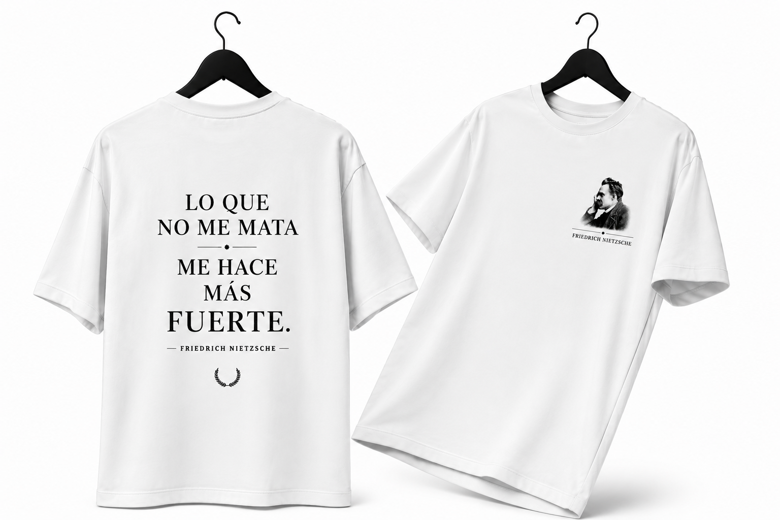 Polera Friedrich Nietzsche — Lo que no me mata
