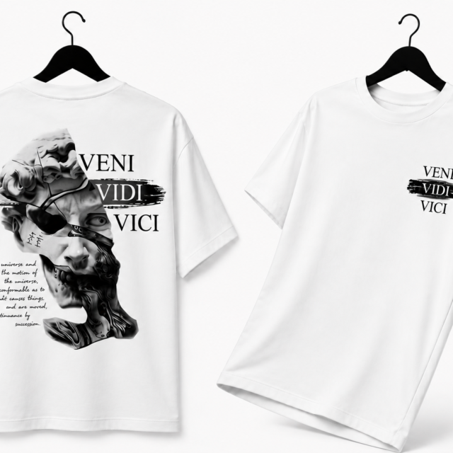 Polera Veni Vidi Vici — Julio César