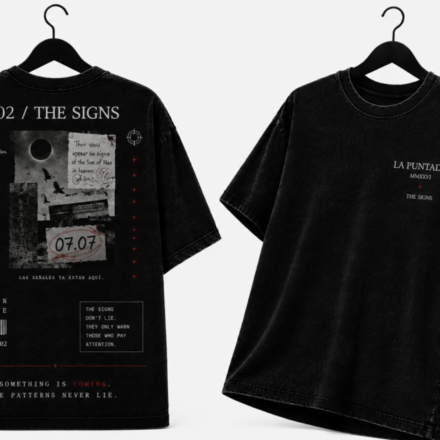 Polera 02 / THE SIGNS — Colección Original La Puntada
