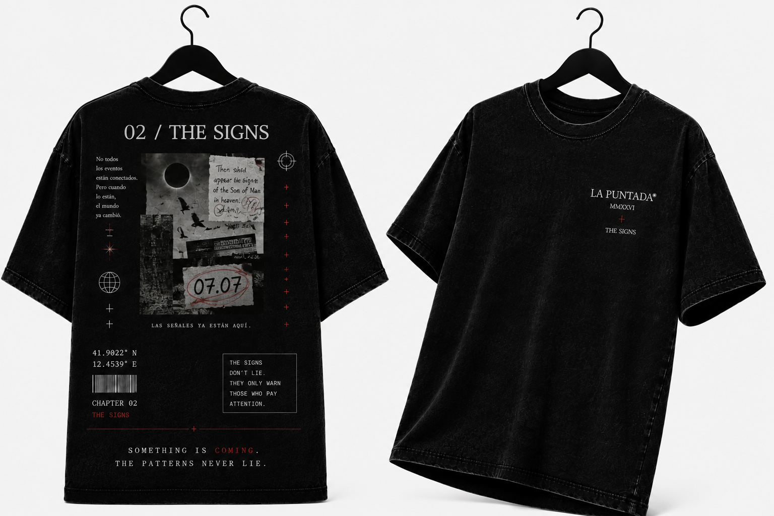 Polera 02 / THE SIGNS — Colección Original La Puntada