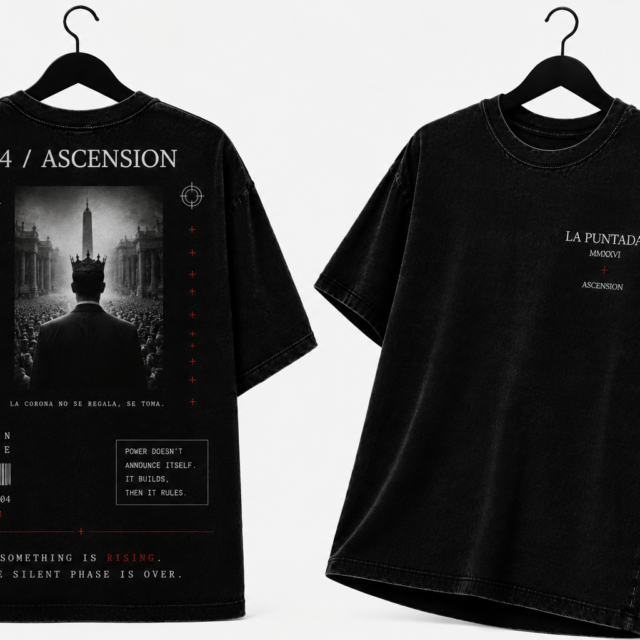 Polera 04 / ASCENSION — Colección Original La Puntada