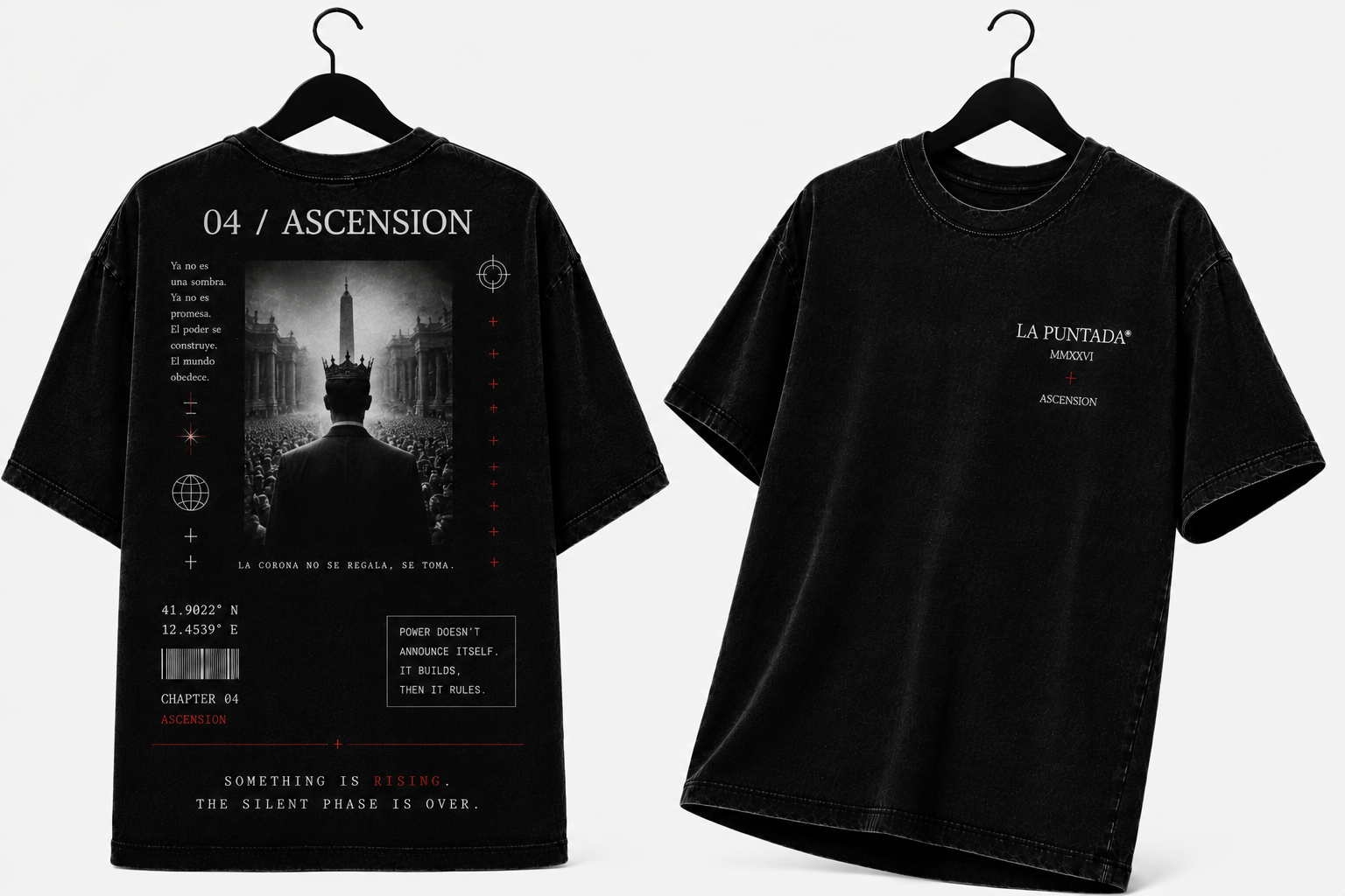 Polera 04 / ASCENSION — Colección Original La Puntada
