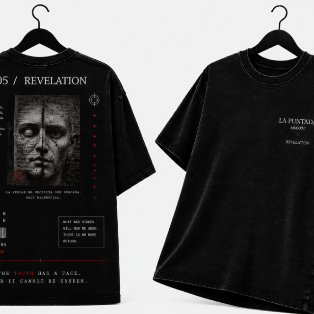 Polera 05 / REVELATION — Colección Original La Puntada
