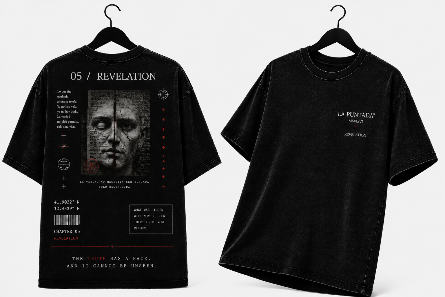 Polera 05 / REVELATION — Colección Original La Puntada