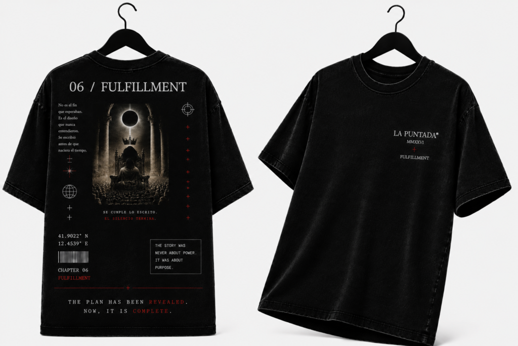 Polera 06 / APOCALYPSE — Colección Original La Puntada