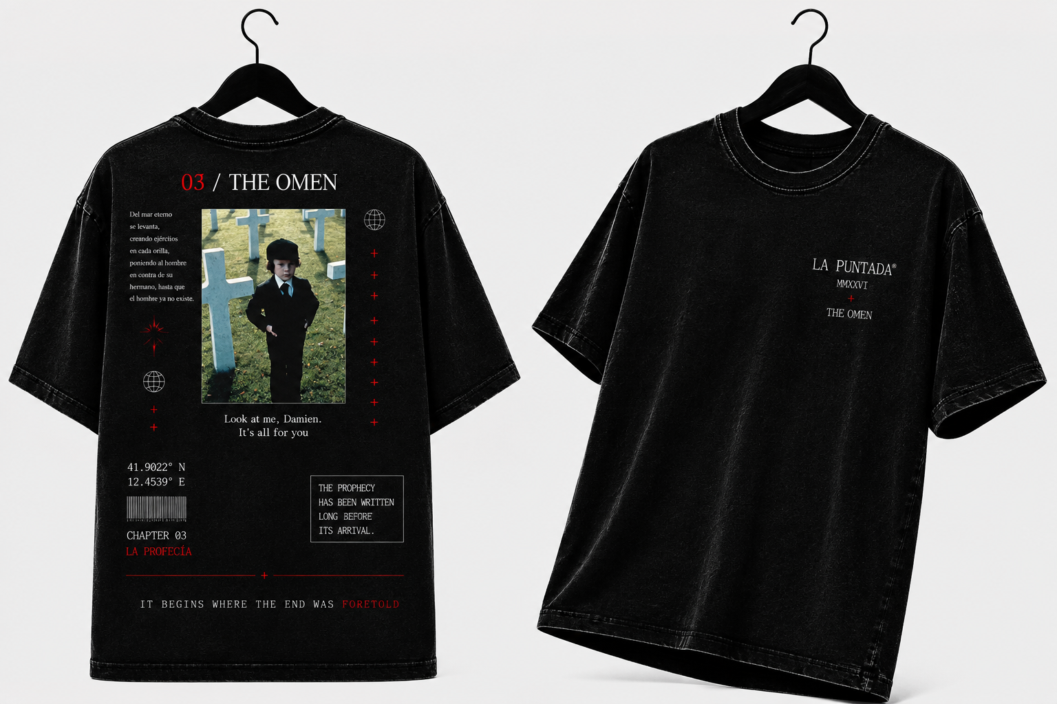 Polera 03 / LA PROFECÍA — Colección Original La Puntada